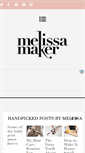 Mobile Screenshot of melissamaker.com